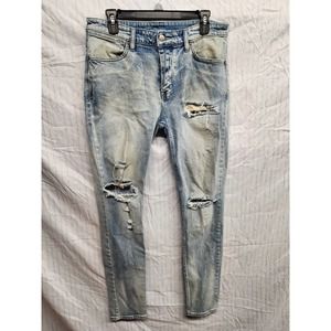 Ksubi Jeans Chitch Ultimatum - Light Blue Size- 34 X 32 - FREE SHIPPING